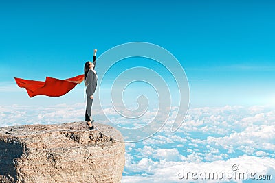 Confidence and risk concept Stock Photo