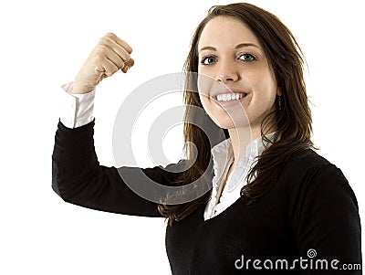 Confidence and Strength Stock Photo