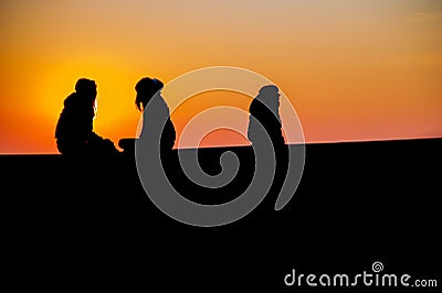 Confidences between two teenagers at Stock Photo