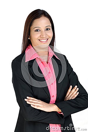 Confident business woman Stock Photo