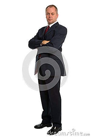 Confident businessman Stock Photo