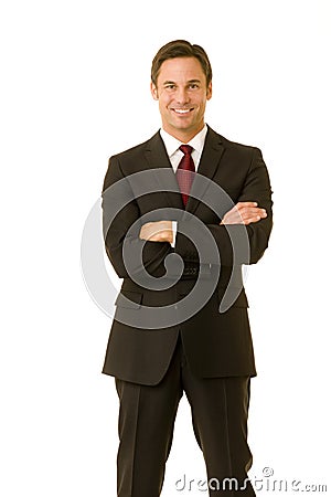 Confident Businessman Stock Photo