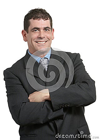 Confident Businessman Stock Photo