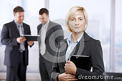 Confident businesswoman Stock Photo