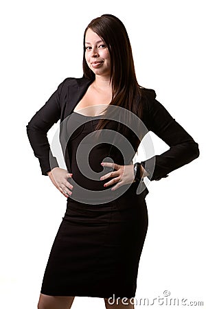 Confident career woman Stock Photo
