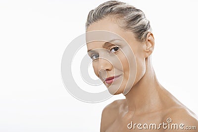 Confident Middle Aged Woman Stock Photo