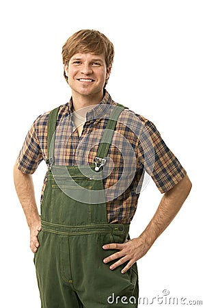 Confident worker Stock Photo