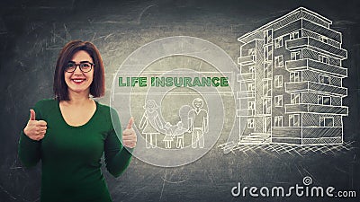 Life insurance Stock Photo