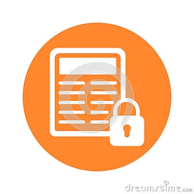 Confidential file Isolated Vector icon which can easily modify or edit Vector Illustration
