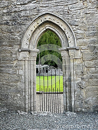Cong Abbey, County Mayo, Ireland Stock Photo