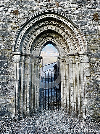 Cong Abbey, County Mayo, Ireland Stock Photo