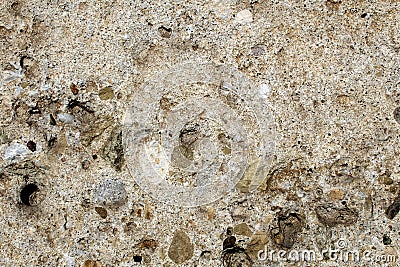 Conglomerate rock Stock Photo
