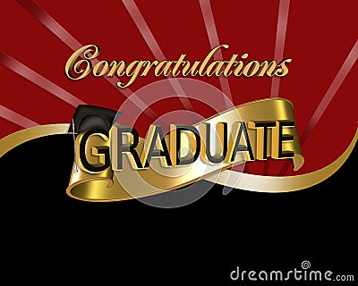 Congratulations Graduate Stock Photo