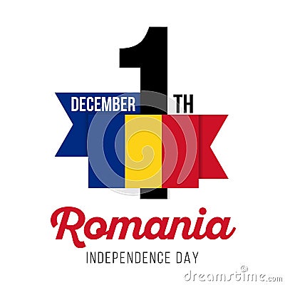1-December-Independence Day of Romania Cartoon Illustration