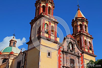 Congregation church in queretaro city V Stock Photo