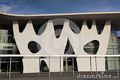 Congress building, Barcelona, Cataluna, Spain Editorial Stock Photo