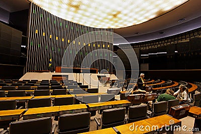 Congress Building in Brasilia Brazil Editorial Stock Photo