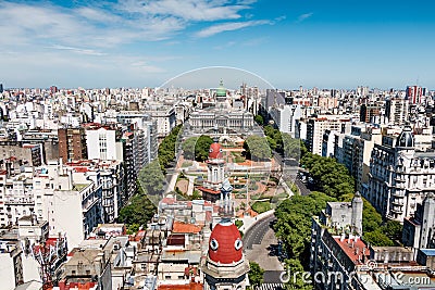 Congress of the Nation Argentina Stock Photo