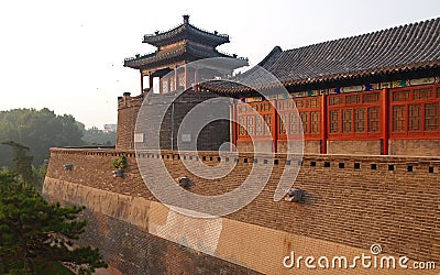 CongTai Park in historical city Handan China Stock Photo