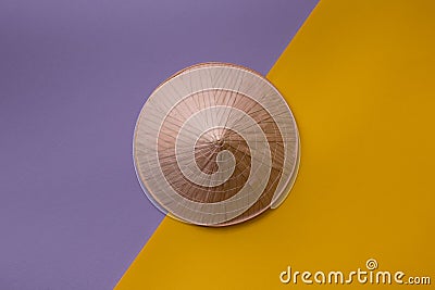 Conic hat on creative background Stock Photo