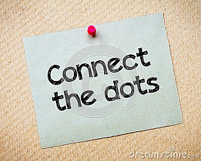 Connect the Dots Stock Photo