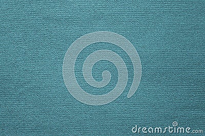 Connected texture fabric of turquoise color Stock Photo