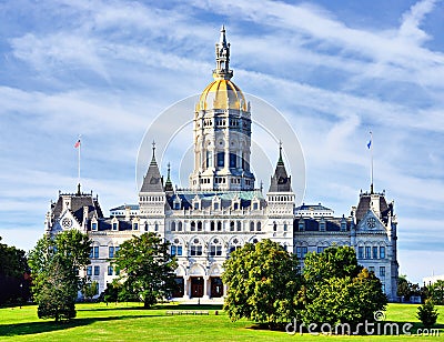 Connecticut State Capitol Stock Photo