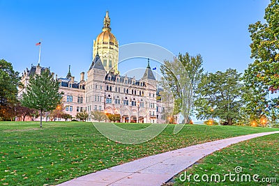 Connecticut State Capitol in Hartford, Connecticut, USA Stock Photo