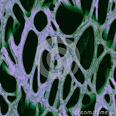 Connecting Lines. Fantasy Spiral Texture. Chaotic Connecting Lines. Topographic Fractal Background. Stylish Print. Psychedelic Stock Photo