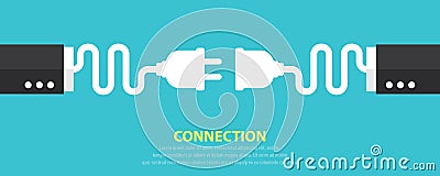 Connection concept Vector Illustration