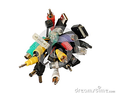 Connectors Stock Photo