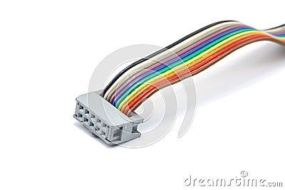 Connectors cable Stock Photo