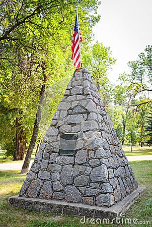 Connor Battlefield State Historic Site Stock Photo