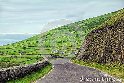 Connor Pass, Ireland Stock Photo
