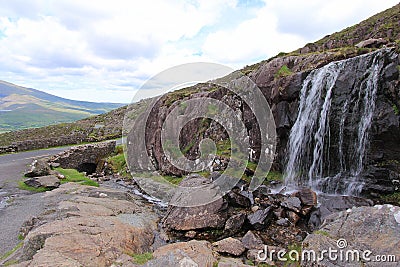 Connor Pass, Ireland Stock Photo