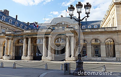 The Conseil d Etat -Council of State , Paris, France Stock Photo