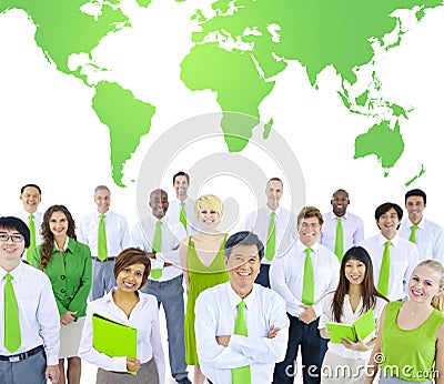 Conservative World Business People Meeting Stock Photo