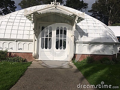 Conservatory of Flowers, Golden Gate Park, San Francisco, 3. Stock Photo