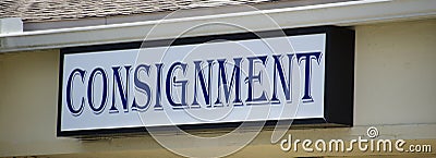 Consignment Store Stock Photo