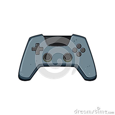 console gamepad cartoon vector illustration Cartoon Illustration