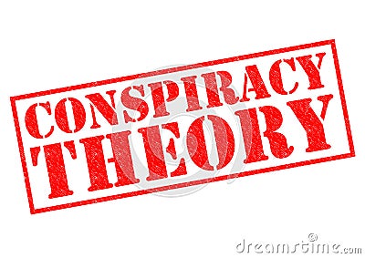 CONSPIRACY THEORY Stock Photo