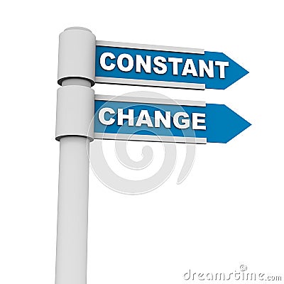 Constant change Stock Photo