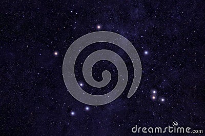 Constellation Libra. Against the background of the night sky. Elements of this image were furnished by NASA Stock Photo