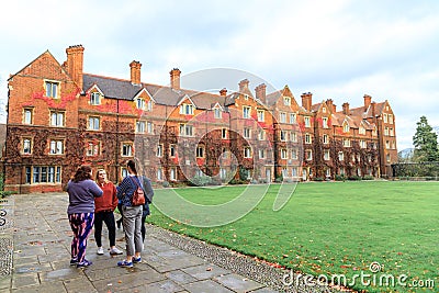 Selwyn College established in 1882 Editorial Stock Photo