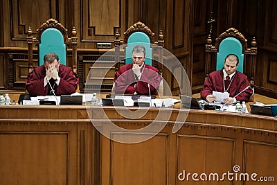 Constitutional Court of Ukraine Editorial Stock Photo