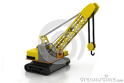 Construction building machine Stock Photo