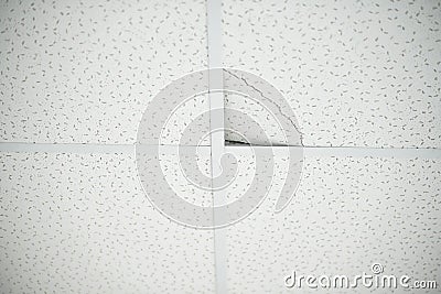The construction of the ceiling, close-up Stock Photo
