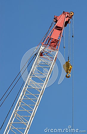 Construction Cranes Stock Photo