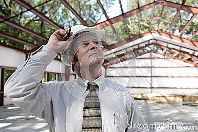 Construction Engineer - Pride Stock Photo