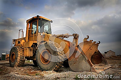 Construction Equipment Stock Photo